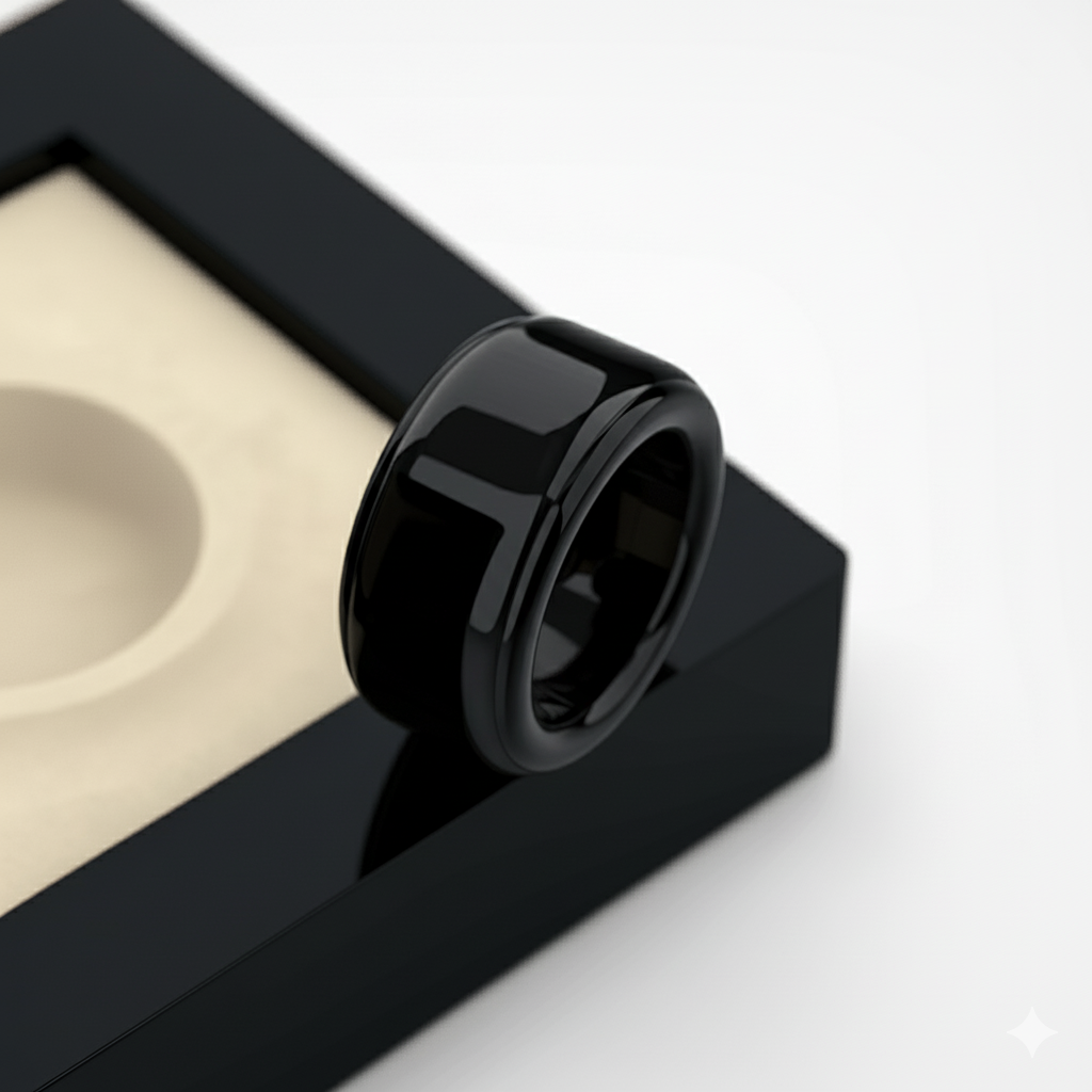 HB Ring Jet Black - Cream