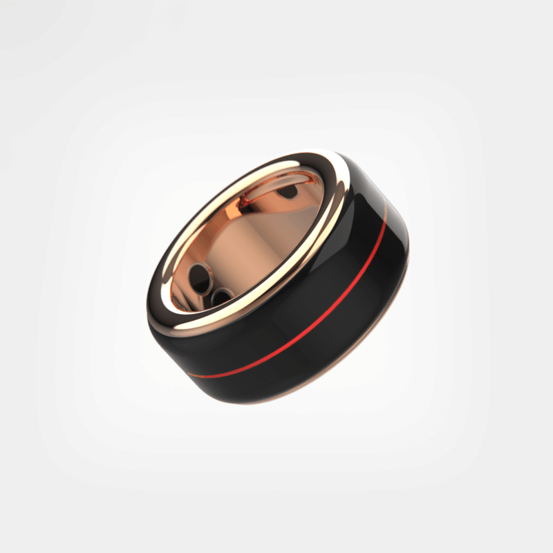 HB Ring Rose Gold - Red